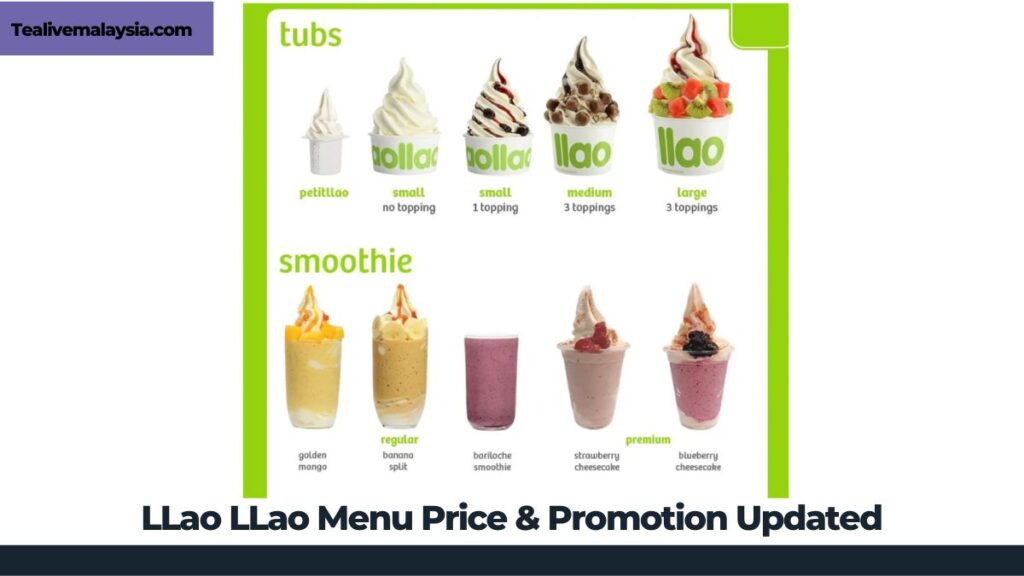 LLao LLao Menu Price & Promotion Updated